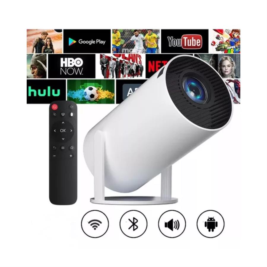 Projecteur LUMINA 4K Ultra HD – Cinéma maison portable et design minimaliste